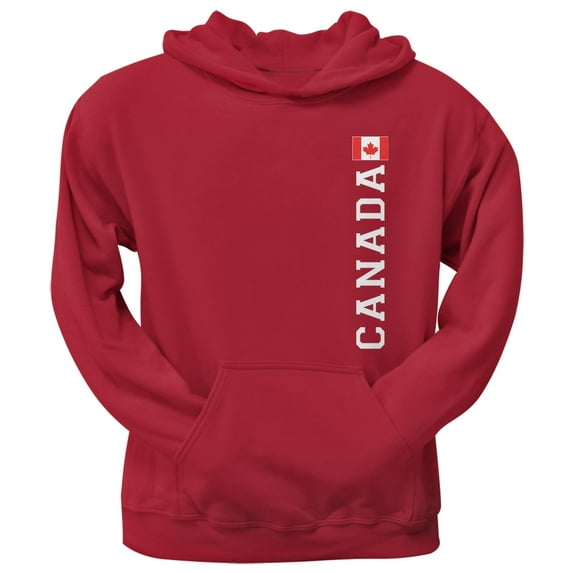 World Cup Canada Red Adult Pullover Hoodie - Large