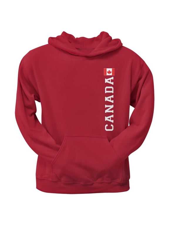 World Cup Canada Red Adult Pullover Hoodie - Medium