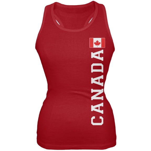 World Cup Canada Red Soft Juniors Tank Top - X-Large