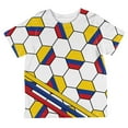 thumbnail image 1 of World Cup Colombia Soccer Ball All Over Toddler T Shirt Multi 4T, 1 of 2