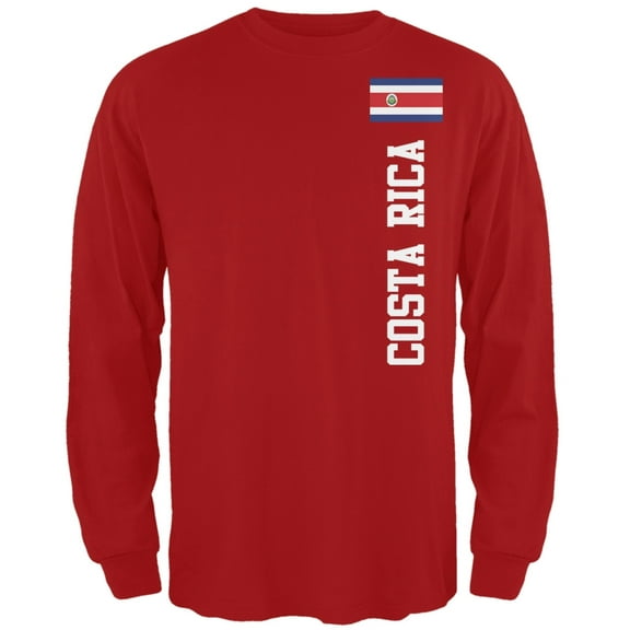 World Cup Costa Rica Red Long Sleeve T-Shirt - Small