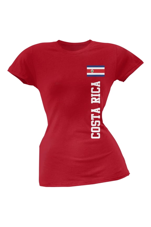 World Cup Costa Rica Red Soft Juniors T-Shirt - Large