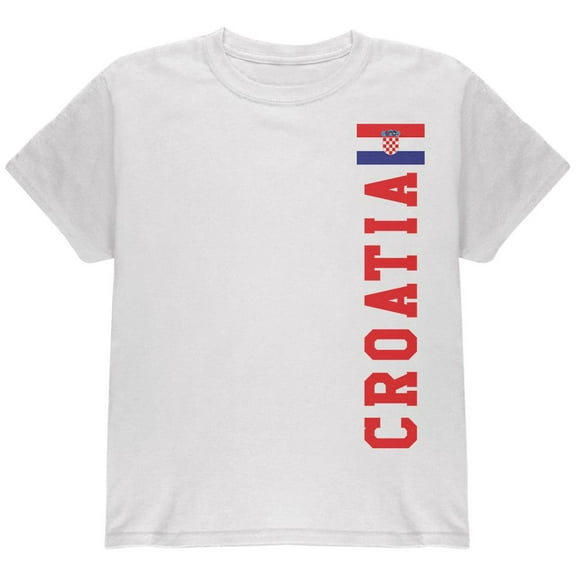 World Cup Croatia Youth T Shirt White YLG