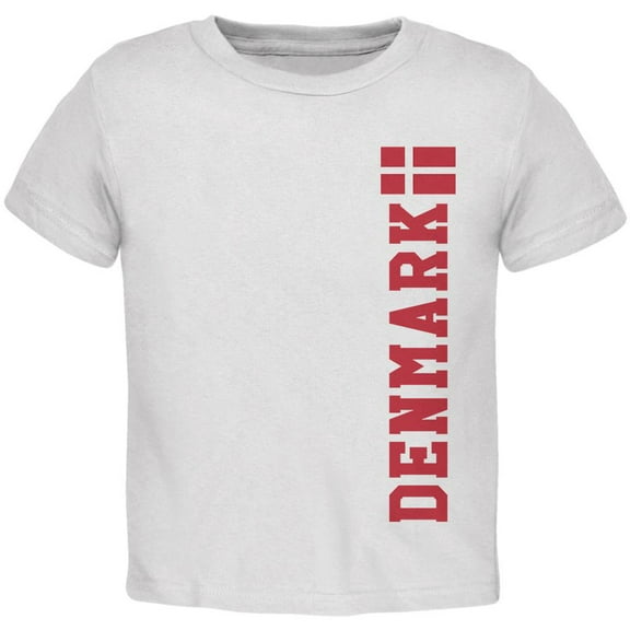 World Cup Denmark Toddler T Shirt White 4T