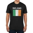 thumbnail image 1 of World Cup Distressed Flag Ireland Black Soft Adult T-Shirt, 1 of 1