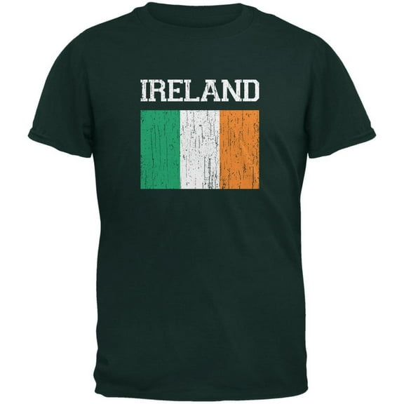 World Cup Distressed Flag Ireland Forest Youth T-Shirt