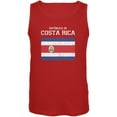 thumbnail image 1 of World Cup Distressed Flag Republica de Costa Rica Red Adult Tank Top - X-Large, 1 of 1