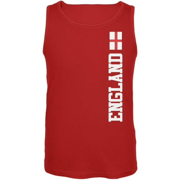 World Cup England Red Adult Tank Top