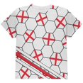 thumbnail image 1 of World Cup England Soccer Ball All Over Youth T Shirt Multi YSM, 1 of 2