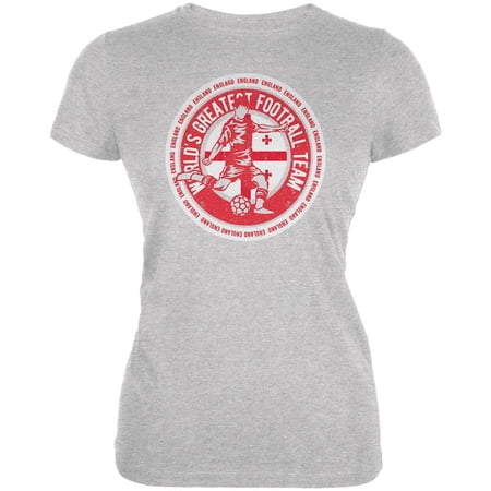 World Cup England Soccer World's Best Football Team Juniors Soft T Shirt