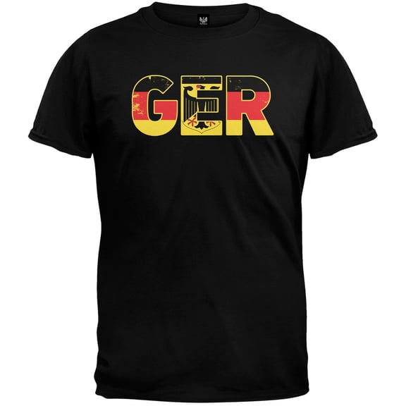 World Cup GER Germany Distressed T-Shirt - Large