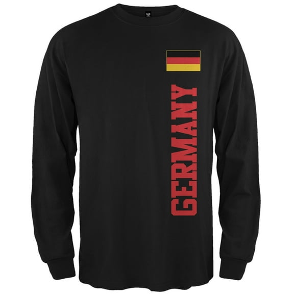World Cup Germany Black Long Sleeve T-Shirt - Medium