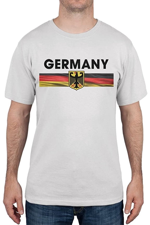 World Cup Germany Eagle Crest White Soccer T-Shirt - 2X-Large