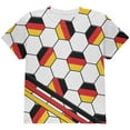 thumbnail image 1 of World Cup Germany Soccer Ball All Over Youth T Shirt Multi YSM, 1 of 2