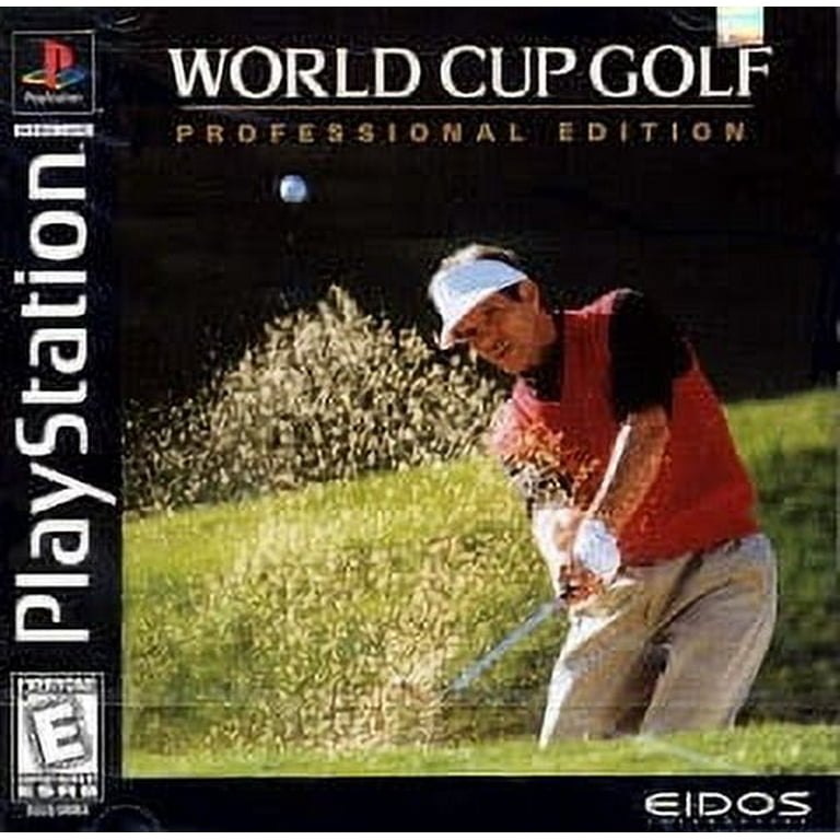 World Cup Golf Professional Edition Playstation PS1 Used