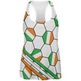 thumbnail image 1 of World Cup Ireland Soccer Ball All Over Womens Work Out Tank Top Multi MD, 1 of 2