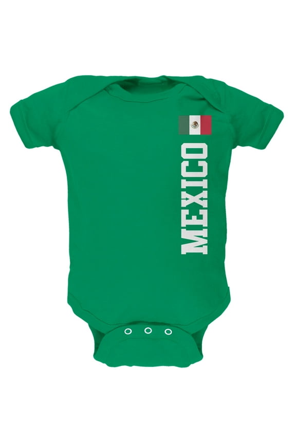 World Cup Mexico Green Baby One Piece - 18-24 months