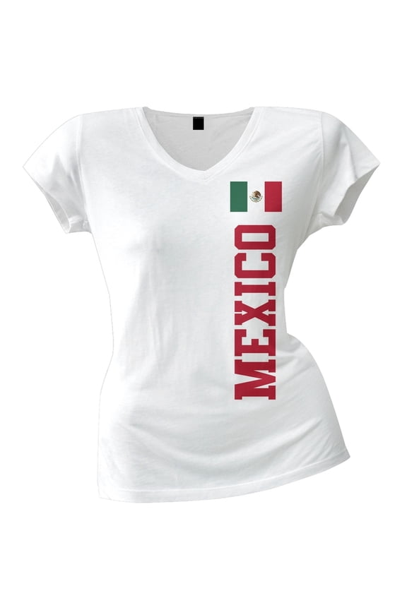 World Cup Mexico Juniors V-Neck T-Shirt - Small