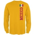 thumbnail image 1 of World Cup Mexico Mens Long Sleeve T Shirt Gold LG, 1 of 1