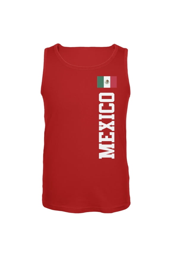 World Cup Mexico Red Adult Tank Top - 2X-Large