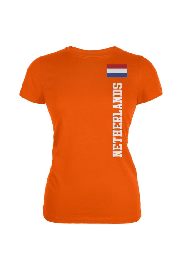 World Cup Netherlands Orange Juniors Soft T-Shirt - Small