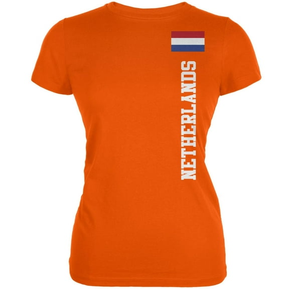 World Cup Netherlands Orange Juniors Soft T-Shirt - X-Large