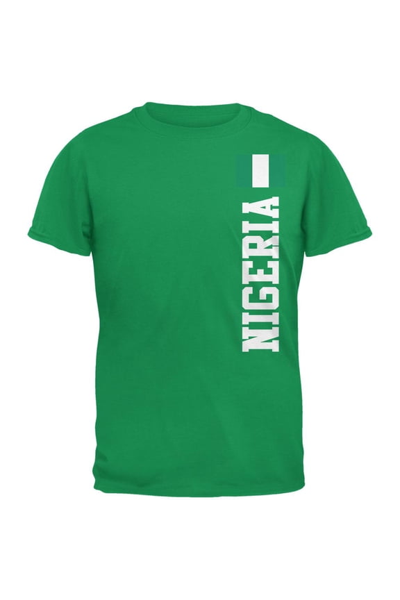 World Cup Nigeria Green Adult T-Shirt - 3X-Large