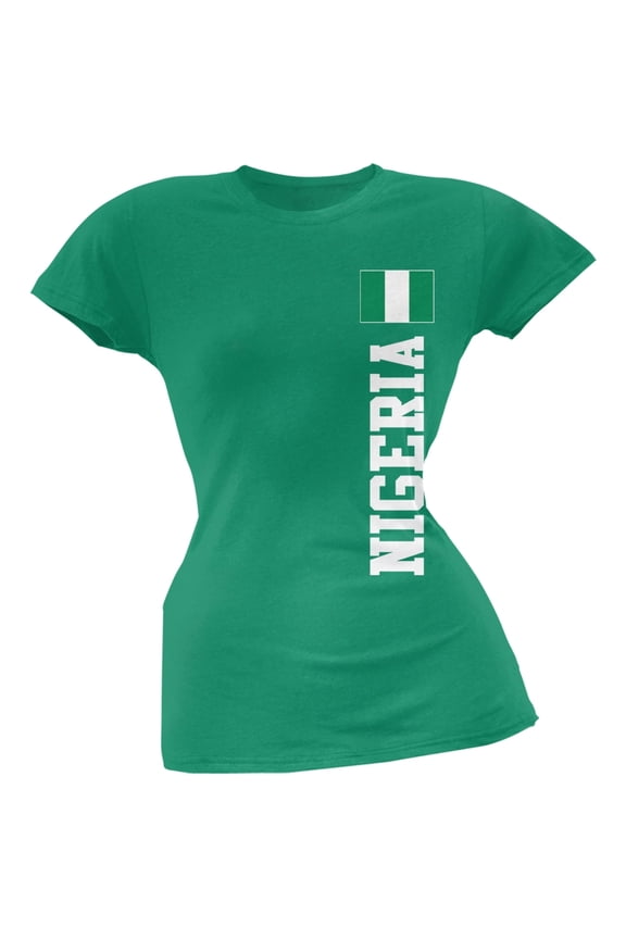 World Cup Nigeria Green Soft Juniors T-Shirt - Medium