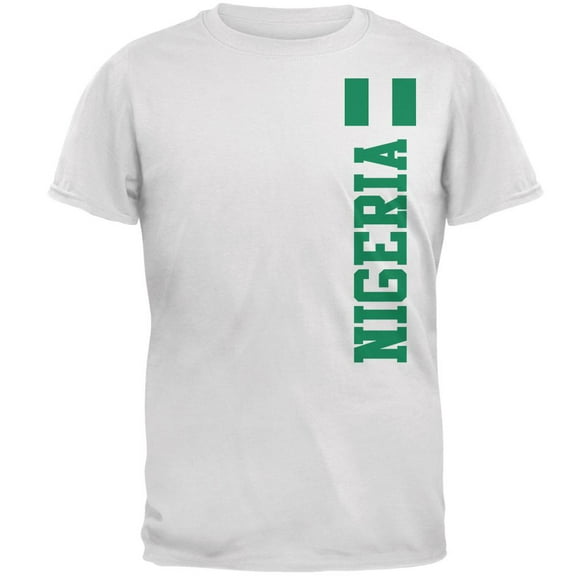 World Cup Nigeria Mens T Shirt White X-LG