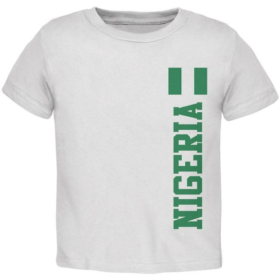 World Cup Nigeria Toddler T Shirt White 3T