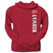 World Cup Norway Red Adult Pullover Hoodie - Large