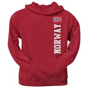 World Cup Norway Red Adult Pullover Hoodie - Small