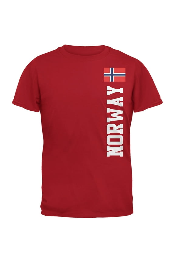 World Cup Norway Red Adult T-Shirt - Large