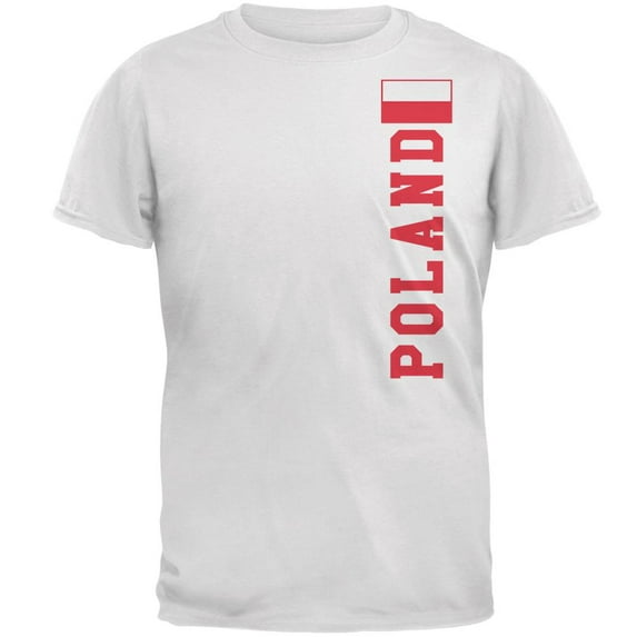 World Cup Poland Mens T Shirt White 2XL