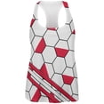 thumbnail image 1 of World Cup Poland Soccer Ball All Over Womens Work Out Tank Top Multi LG, 1 of 2