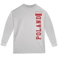 thumbnail image 1 of World Cup Poland Youth Long Sleeve T Shirt White YSM, 1 of 1