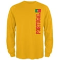 thumbnail image 1 of World Cup Portugal Mens Long Sleeve T Shirt Gold LG, 1 of 1