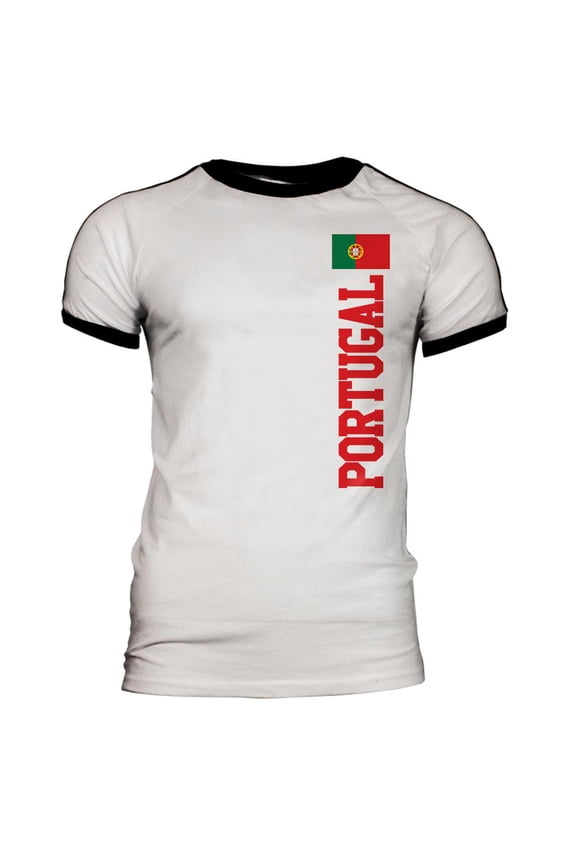 World Cup Portugal Mens Soccer Jersey T-Shirt