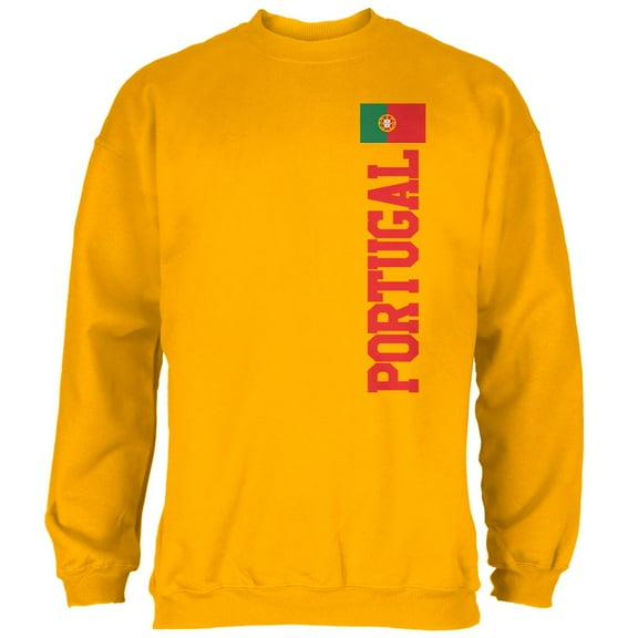World Cup Portugal Mens Sweatshirt Gold 2XL