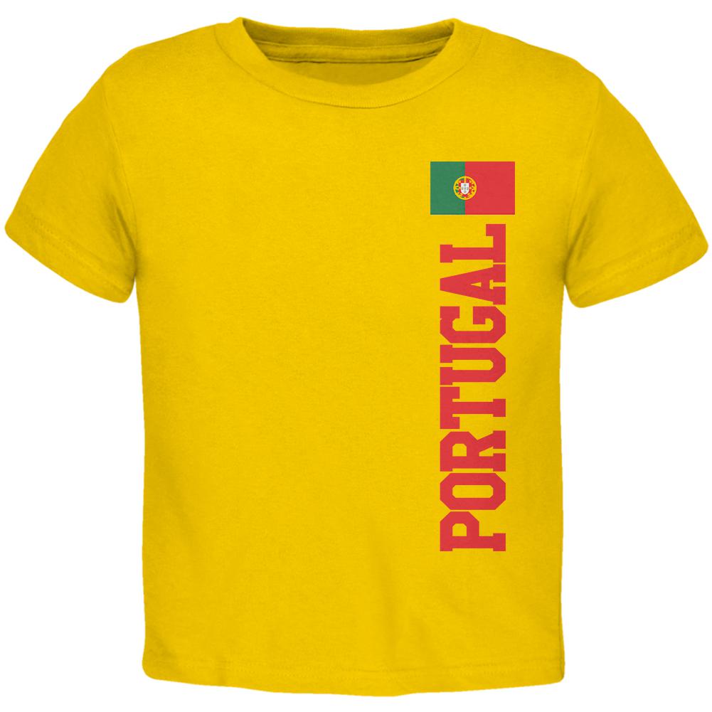 T-Shirt Uomo Con Bandiera Del Portogallo Vintage, 100% Cotone, Vestibilità Regolare, Stampa Durevole, Prodotta In Germania, Taglie Dalla S Alla 5XL, Nero