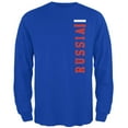 thumbnail image 1 of World Cup Russia Mens Long Sleeve T Shirt Royal SM, 1 of 1