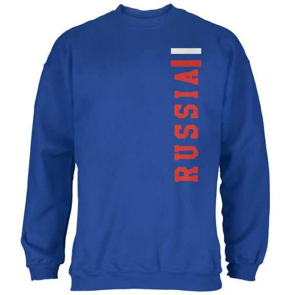 World Cup Russia Mens Sweatshirt Royal 3X-LG