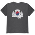 thumbnail image 1 of World Cup South Korea Chuggu Football Soccer Youth T Shirt Dark Heather YLG, 1 of 1