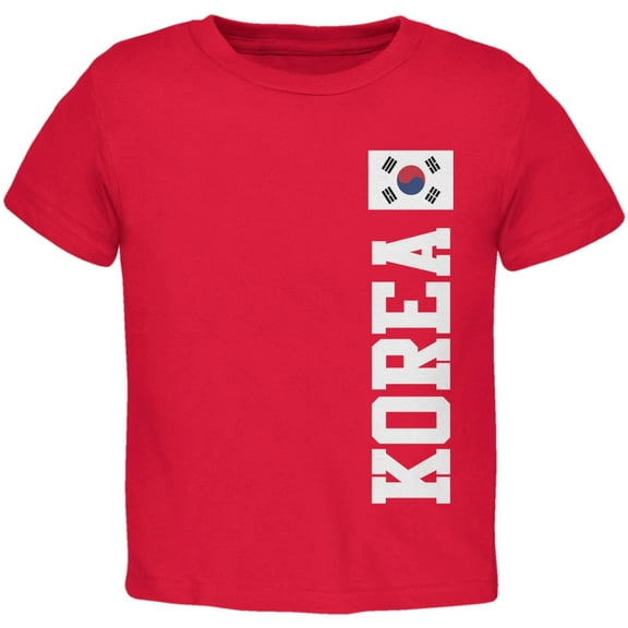 World Cup South Korea Red Toddler T-Shirt - 2T