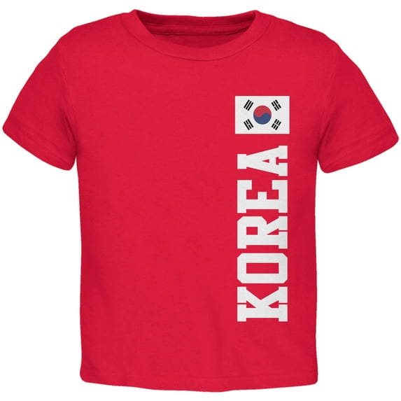 World Cup South Korea Red Toddler T-Shirt - 3T