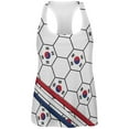 thumbnail image 1 of World Cup South Korea Soccer Ball All Over Womens Work Out Tank Top Multi X-LG, 1 of 2