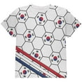 thumbnail image 1 of World Cup South Korea Soccer Ball All Over Youth T Shirt Multi YSM, 1 of 2