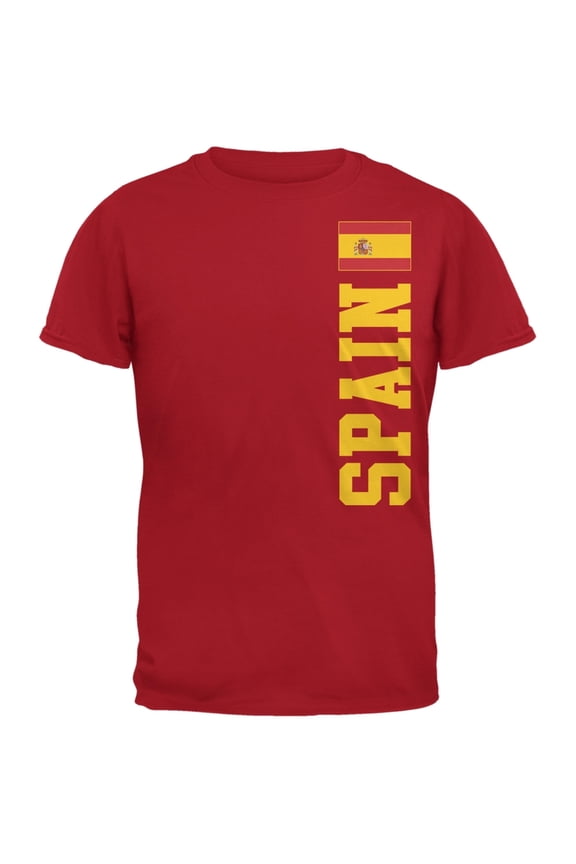 World Cup Spain Red Adult T-Shirt - X-Large