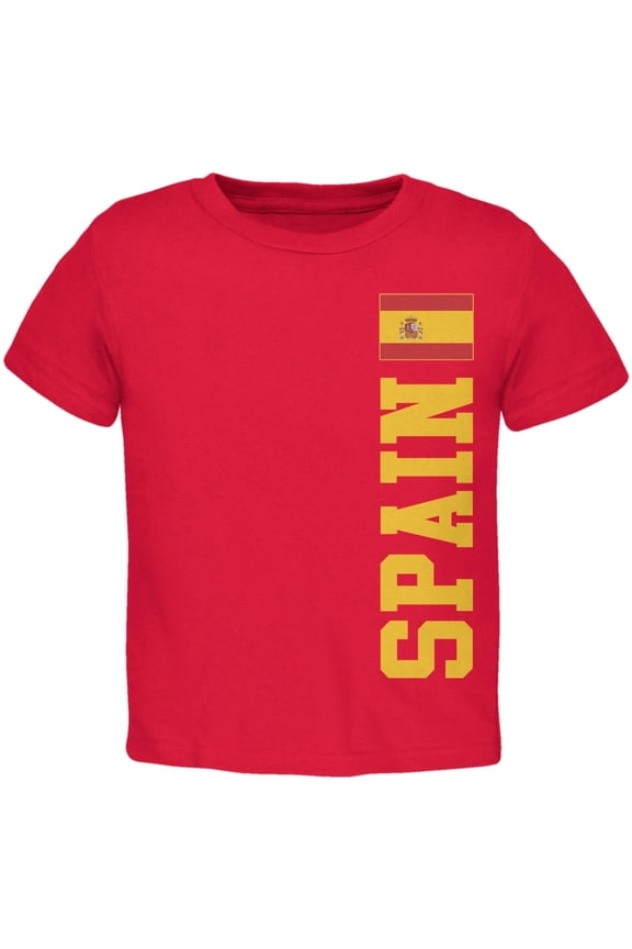 World Cup Spain Red Toddler T-Shirt - 2T