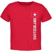 World Cup Switzerland Red Toddler T-Shirt - 4T
